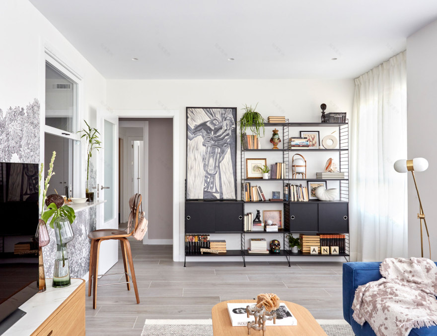 Madrid 公寓的彩色盛宴——Deleite Design 的室内设计佳作-6