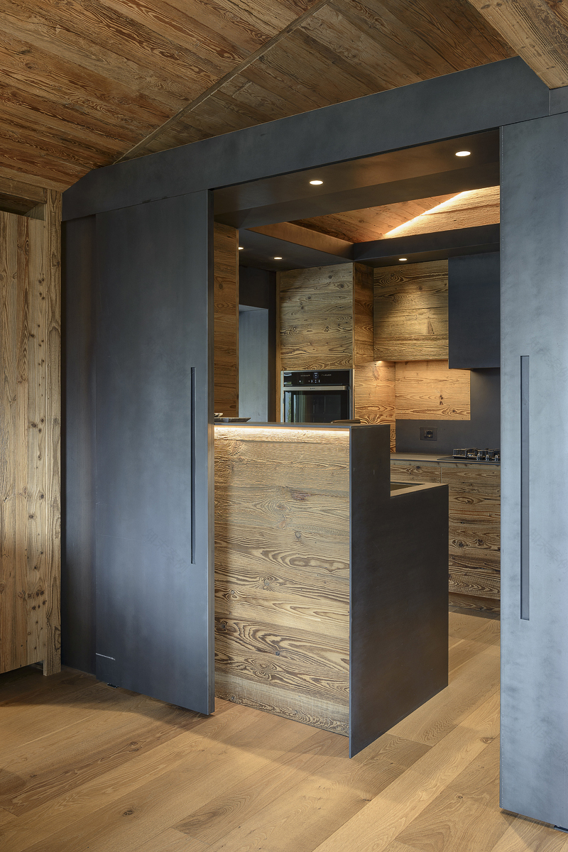 木质全景惊艳的山间度假屋-10