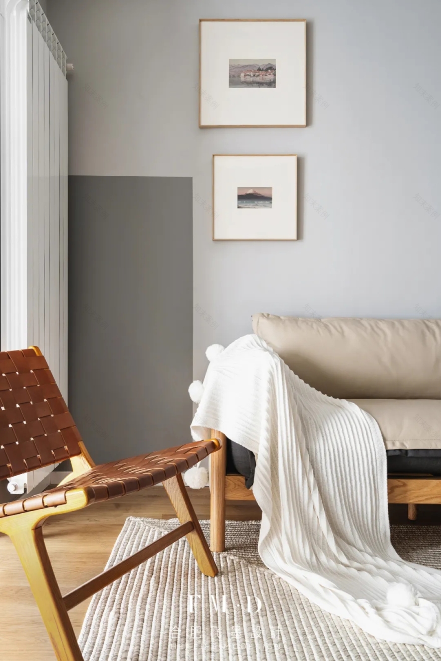 合肥 90 后夫妻的现代治愈系家居-25