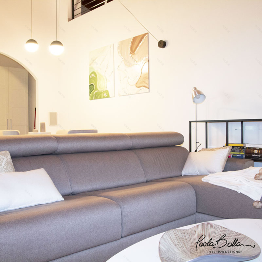 意大利私人别墅客厅设计-1