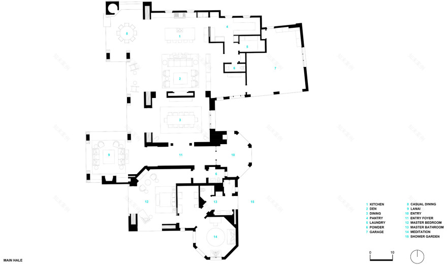 夏威夷 Wai'olu 住宅丨美国夏威夷丨de Reus Architects-70