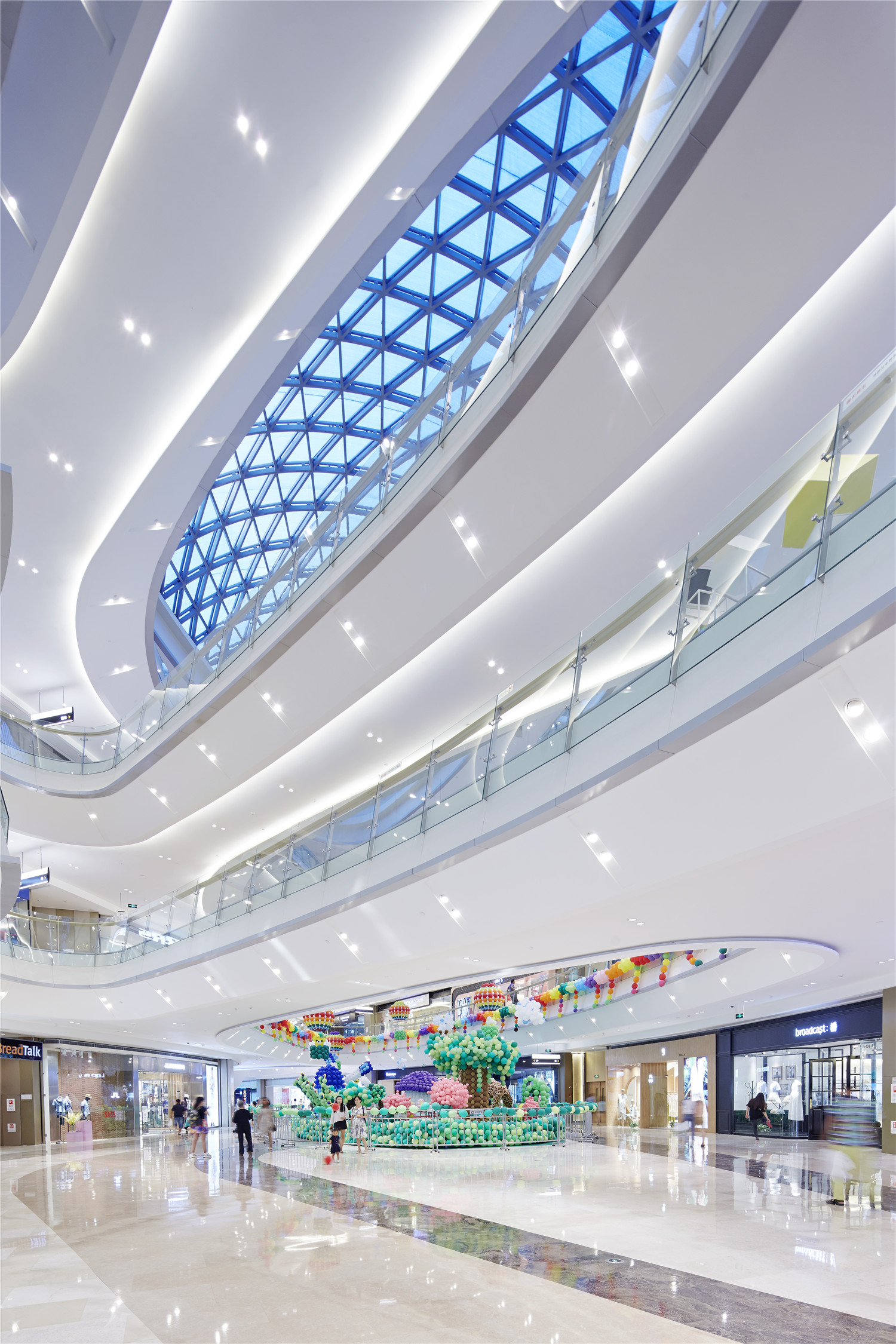 Gemdale Lake Town Dajing Shopping Mall Lighting Design-4