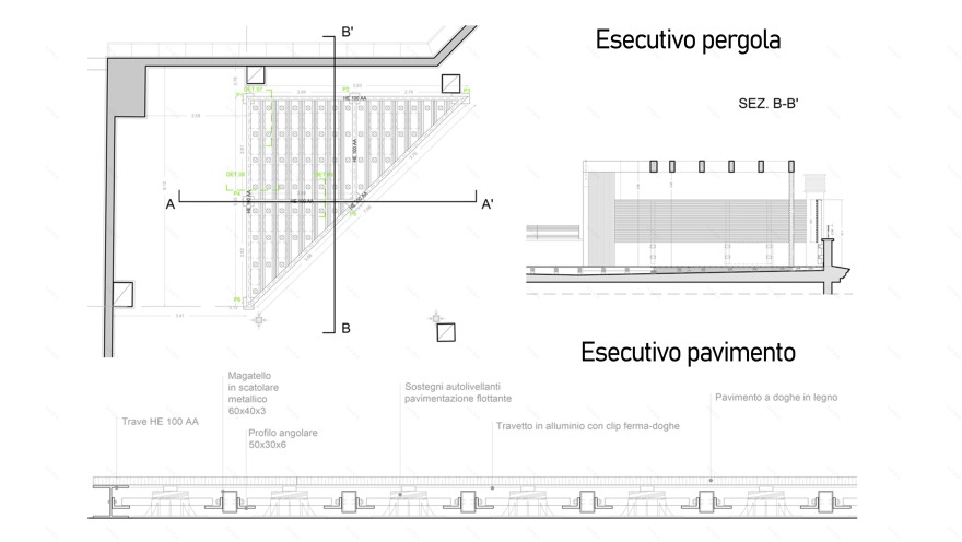 罗马办公空间改造 | 铁路枢纽旁的绿色全景办公区-14