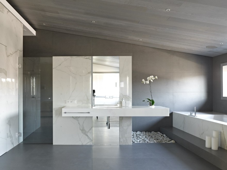 莫斯科乡村别墅的简约温馨室内设计-18