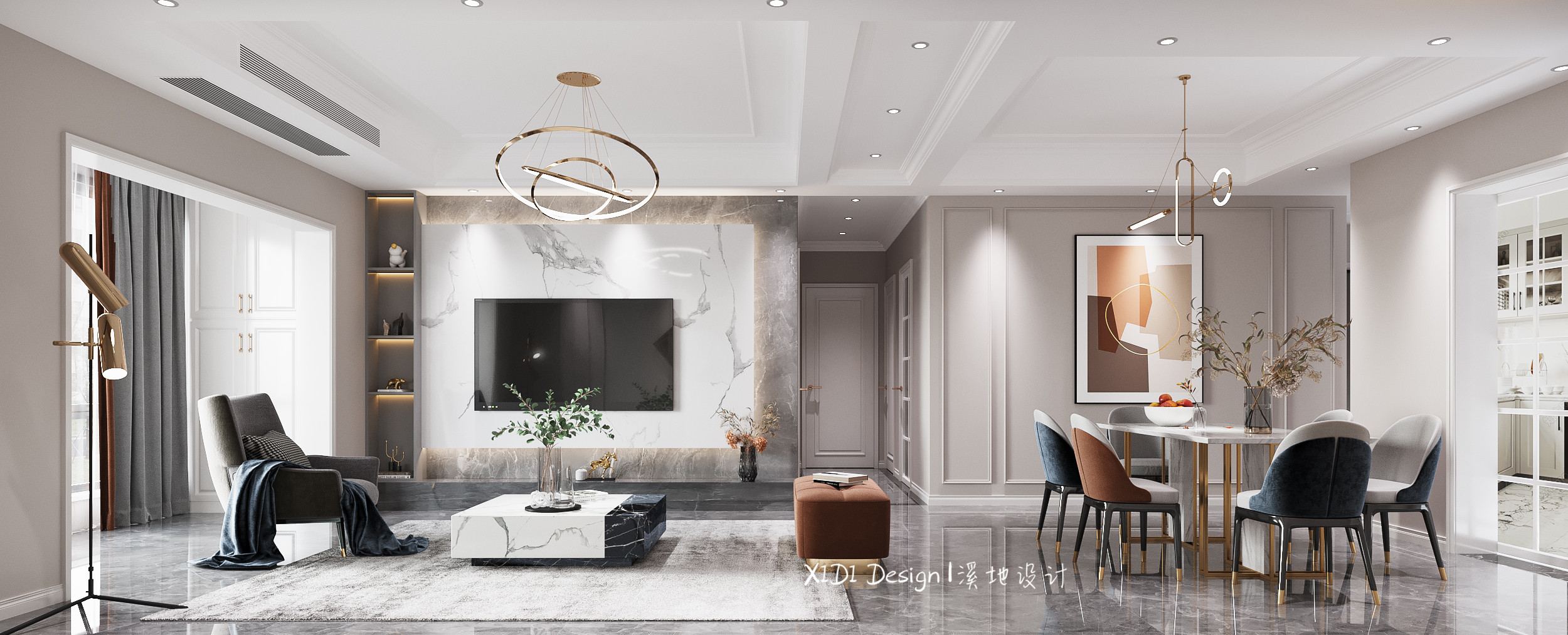 随性轻奢风住宅，专属都市人的自在与优雅！-12