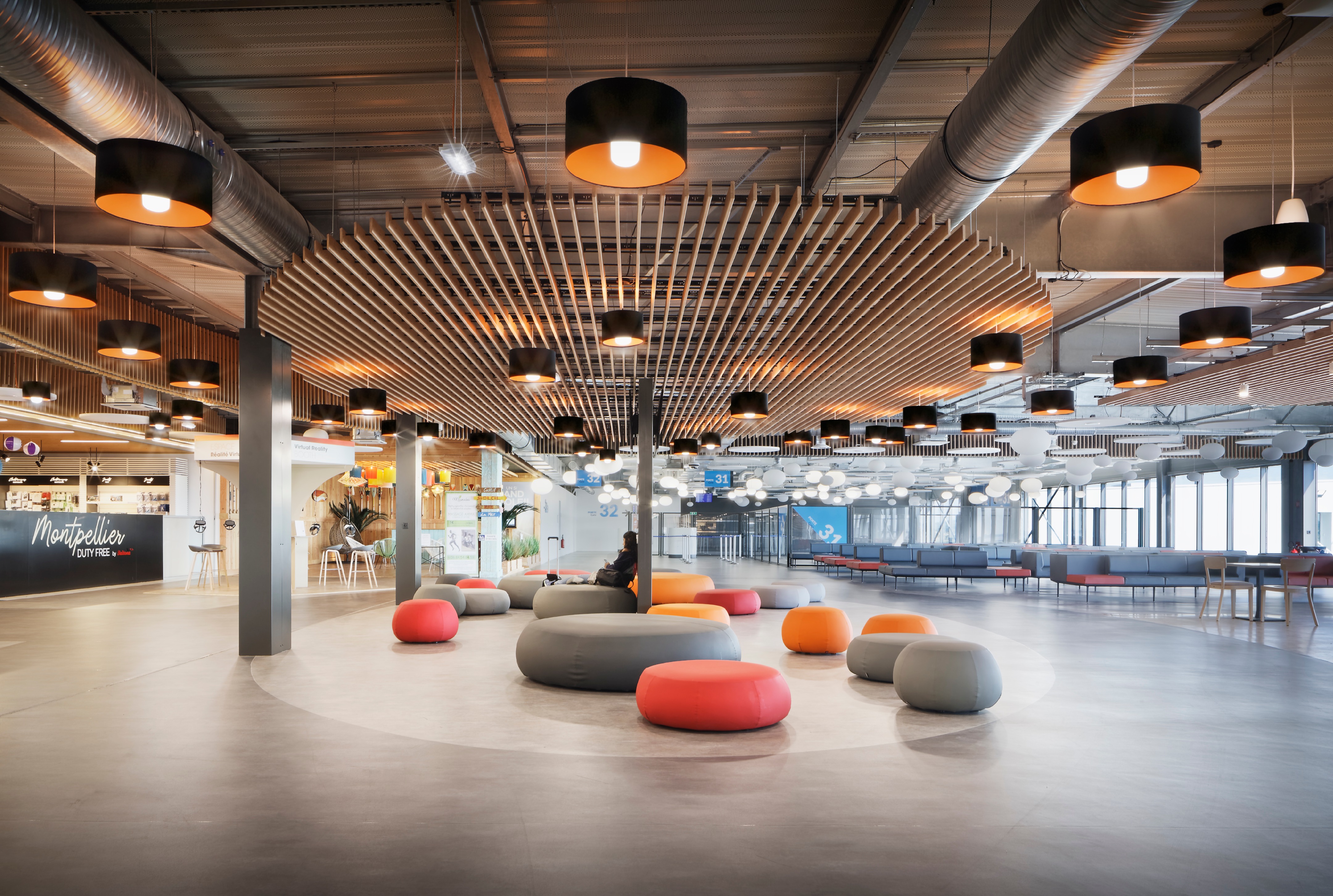 Montpellier 机场 Hall 2 现代扩建，简约大方-5