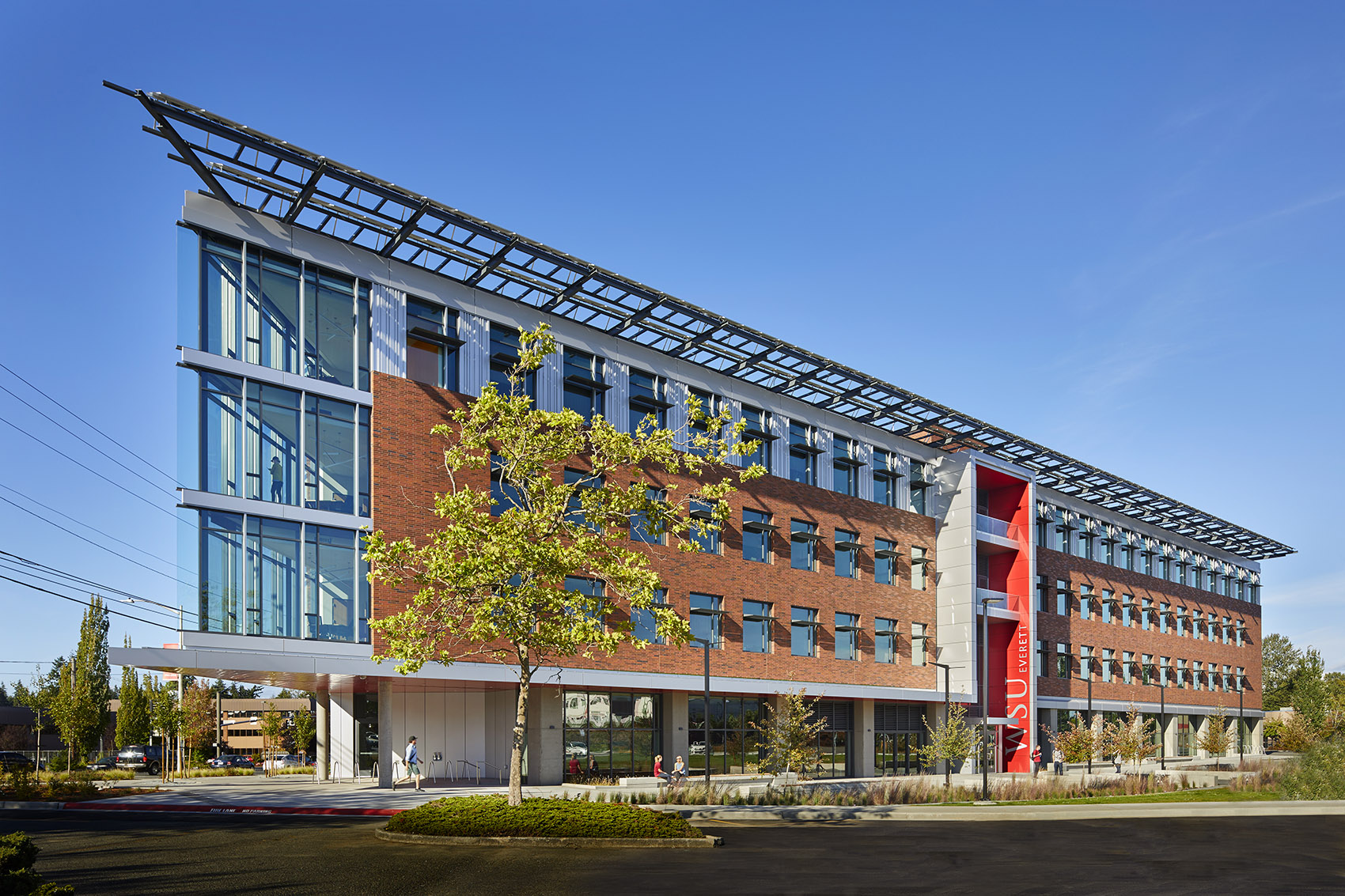华盛顿州立大学埃弗雷特中心/未来校园建设的范本-3