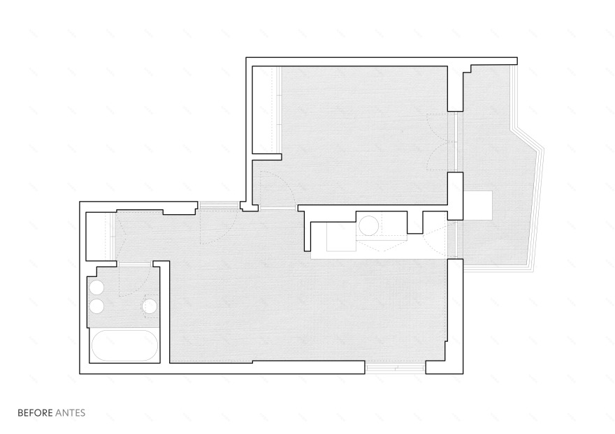 预算紧张的现代主义公寓改造-15