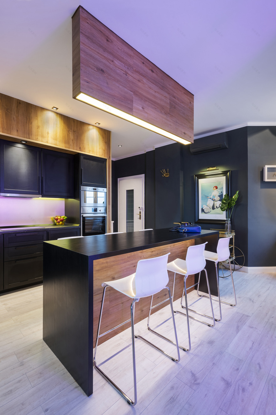 隐秘的欢乐天堂 | Adam 的现代工业风公寓-7