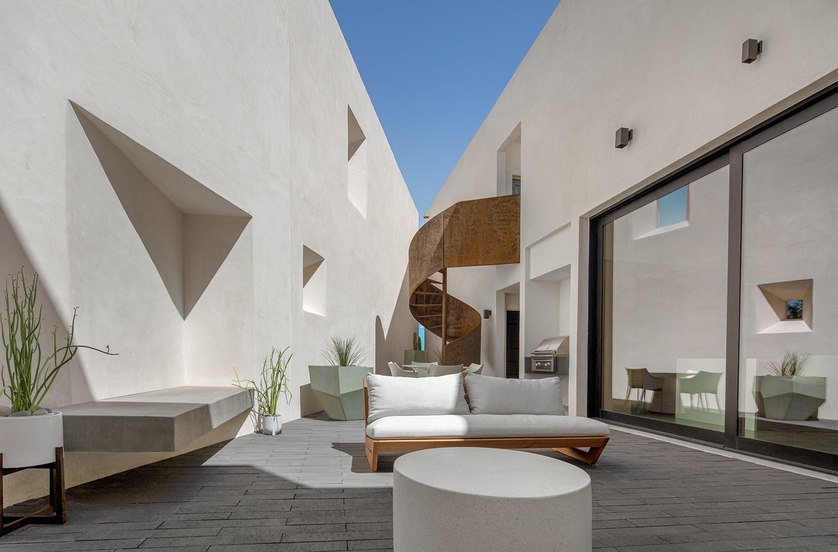 Casa Schneider · 沙漠光影间的现代家庭住宅丨美国图森丨Ibarra Rosano Design Architects-53