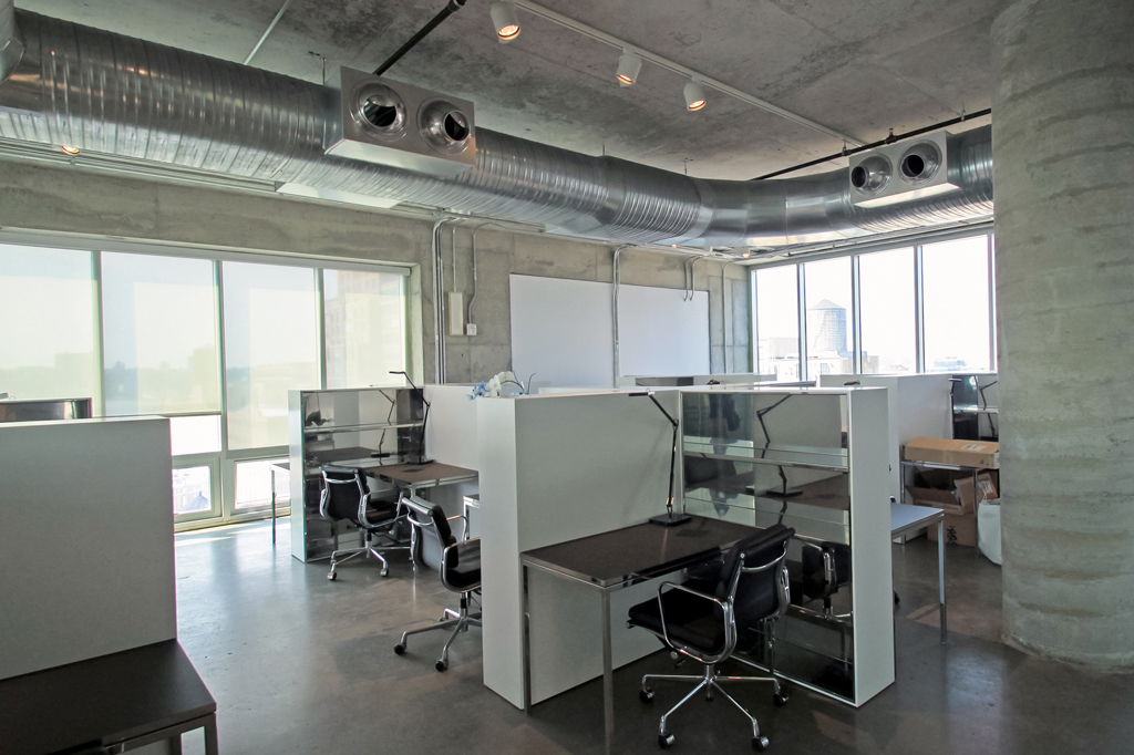 纽约高层玻璃混凝土模块化办公室-6