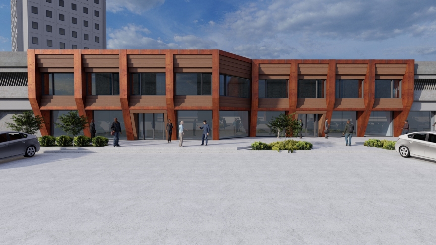 1978 年建筑翻新,打造商业适用的立面设计-0