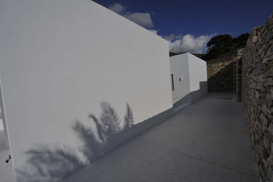 希腊 Paros 岛别墅建筑,融于景观的简约设计-10