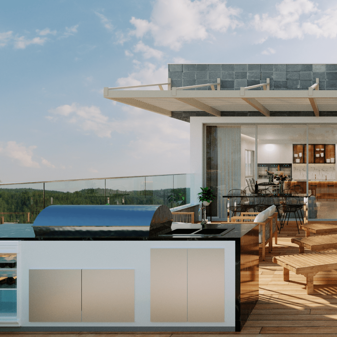 House with pool, living room.-9