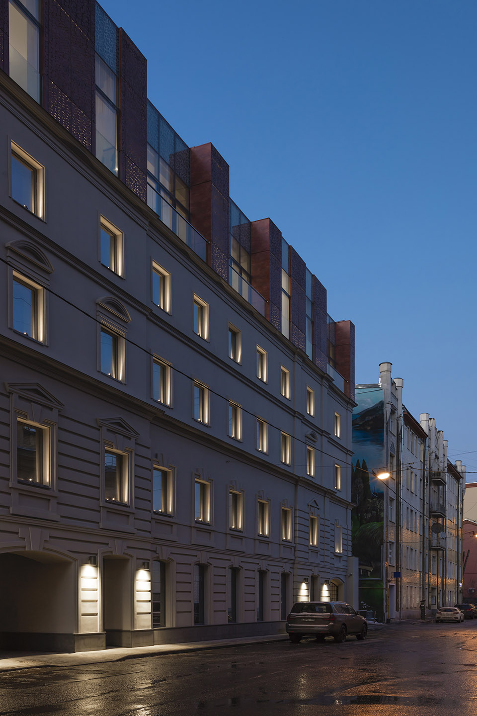 Sovremennik公寓楼，莫斯科/新古典主义公寓楼的修复和现代扩建-67