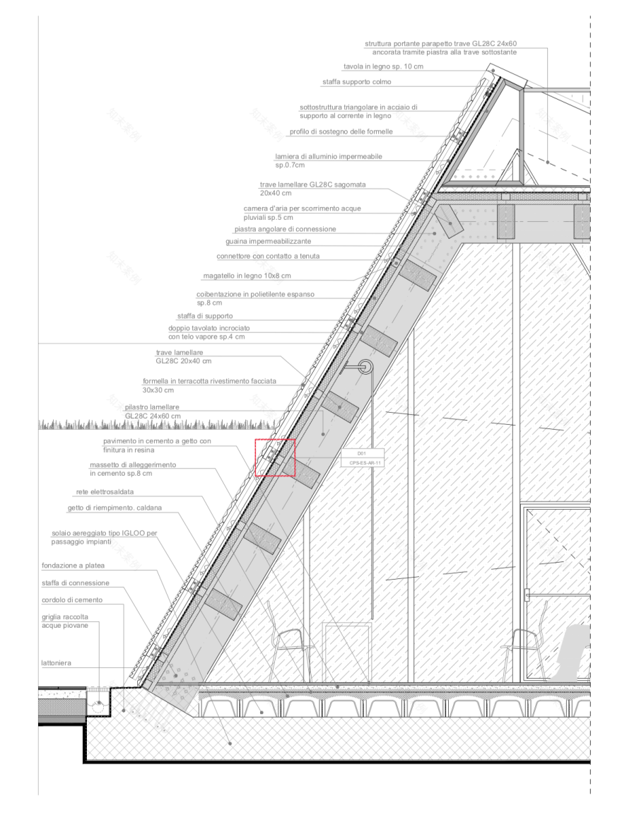 震后重生 · 意大利多功能中心融入山景-18