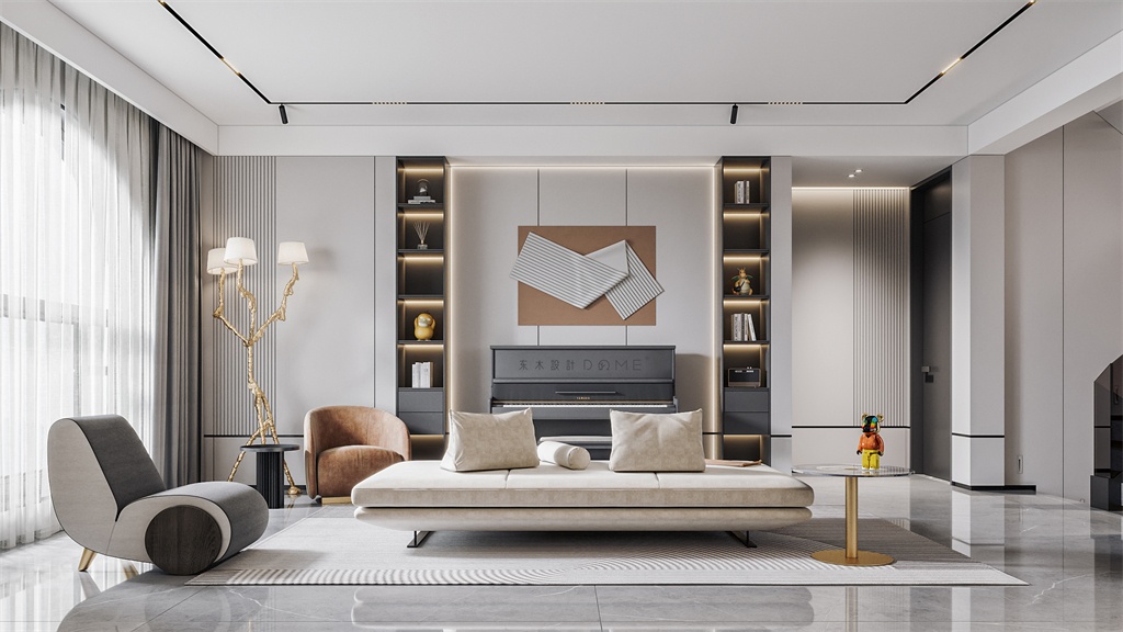 东木设计 丨 700㎡梦想私宅，蕴含品质之美！-19