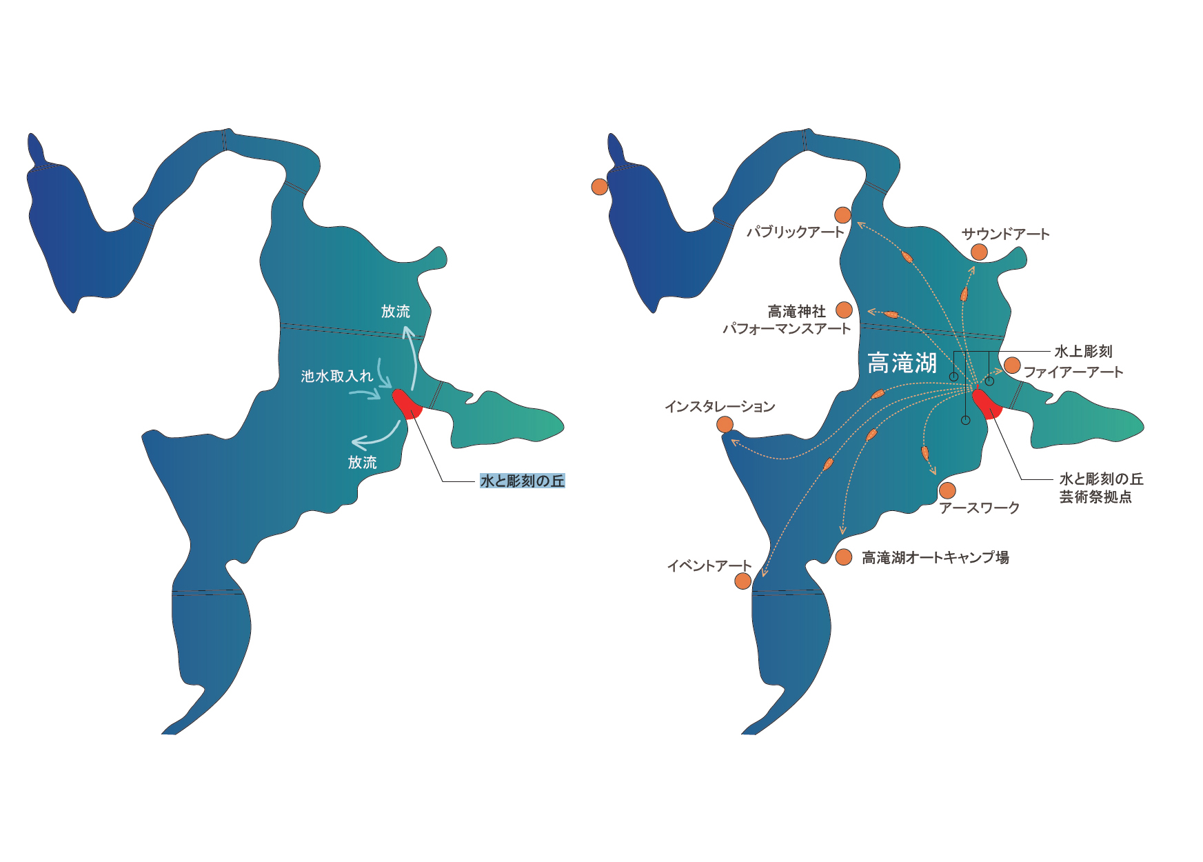 水雕塑山 · 打造湖畔文化艺术新地标-11