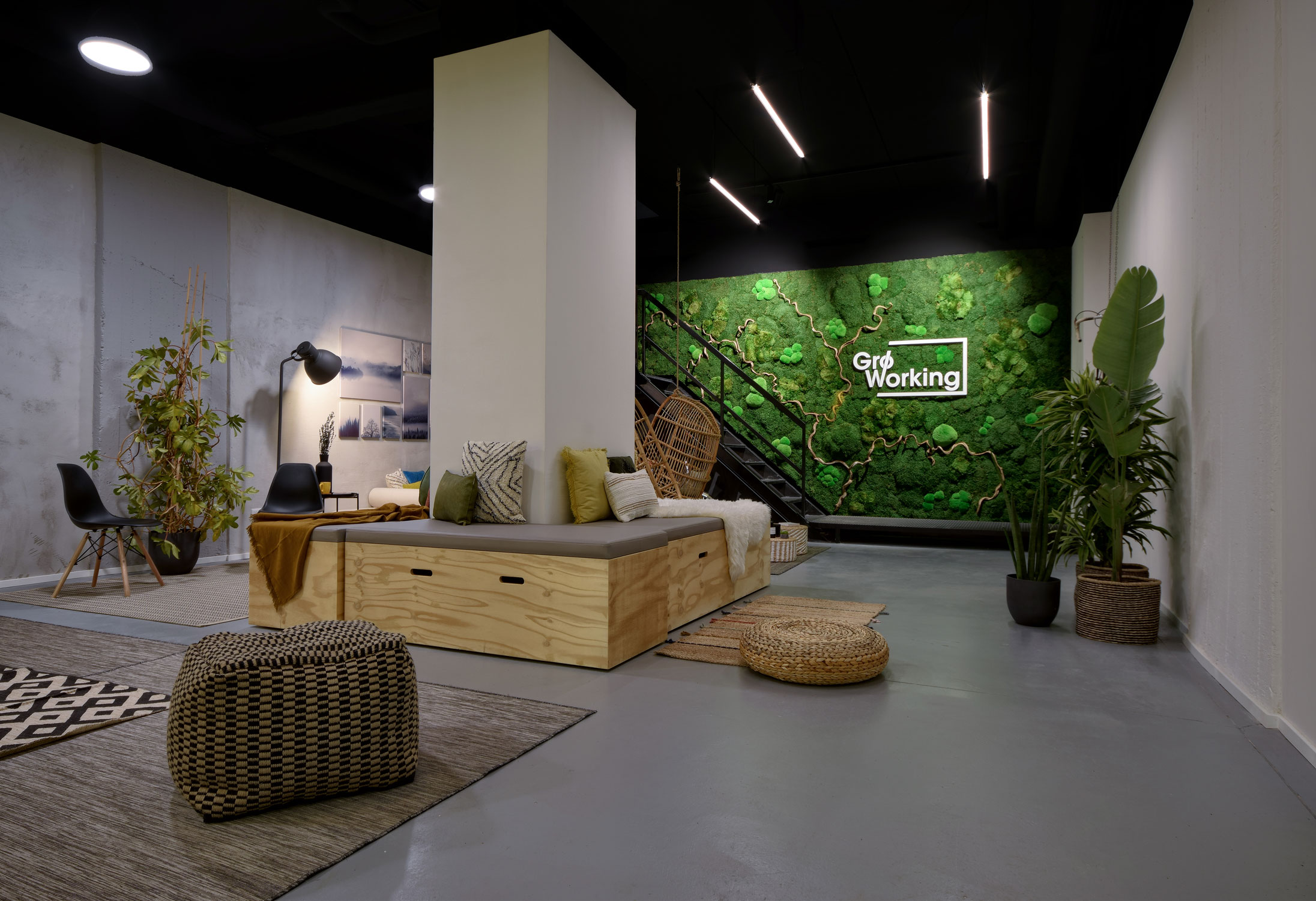 绿意盎然的工作空间-1