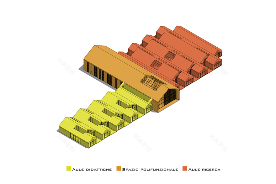 双层玻璃厂房改造的“L”学校-3