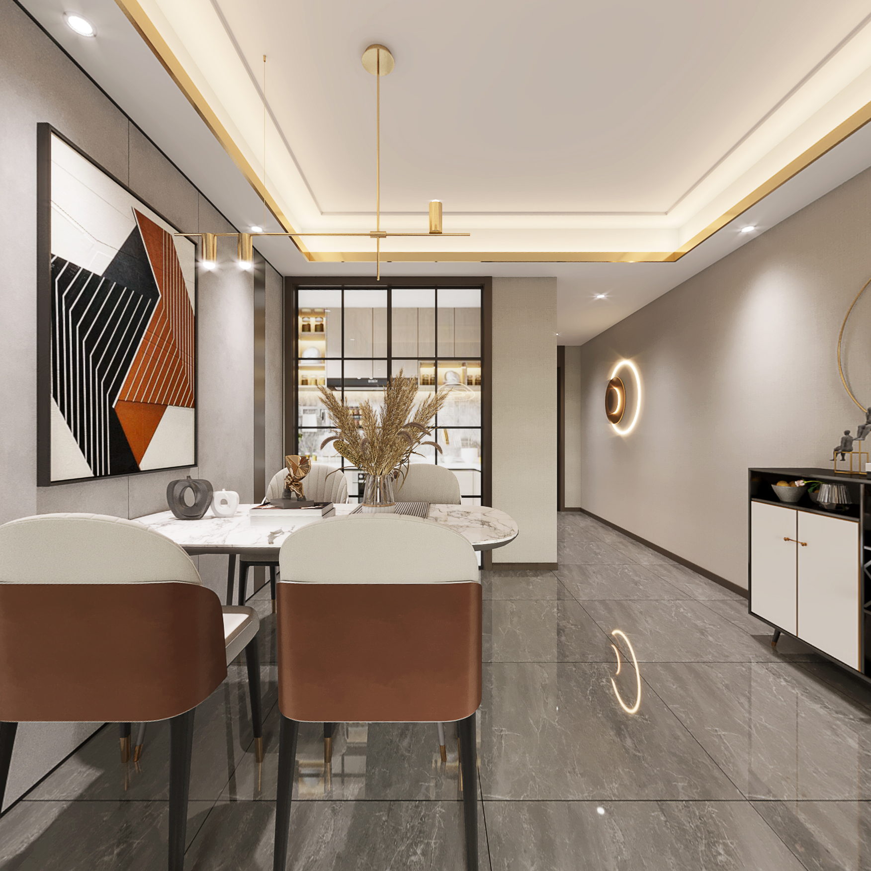 现代轻奢-现代风与奢华的碰撞！-1