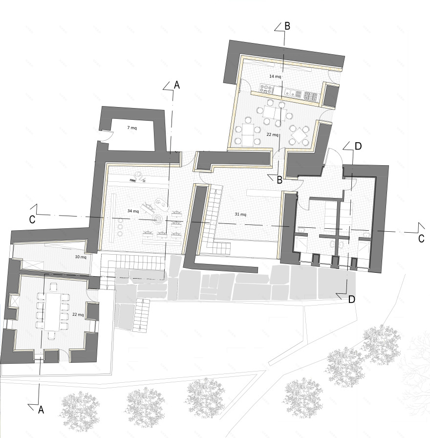 焕新记忆 · 阿尔卑斯山间废旧粮仓的现代重生-5