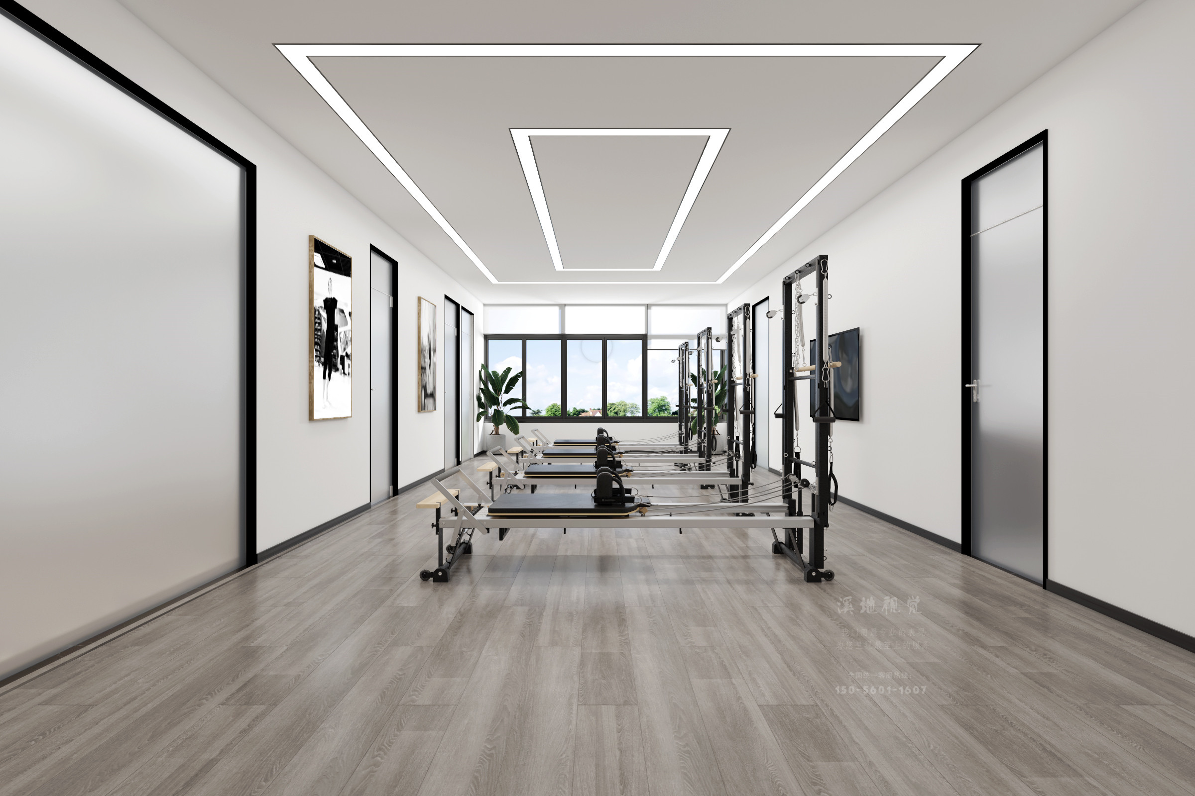 极简风瑜伽馆-2
