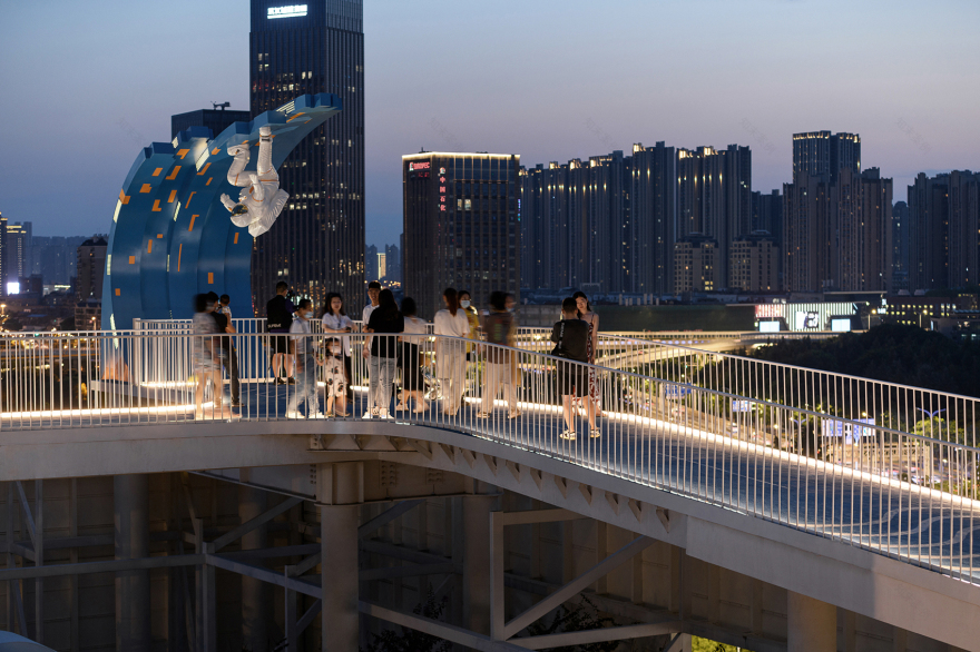 武汉江宸天街漂浮海滩球场丨中国武汉丨FLO景观设计事务所-66