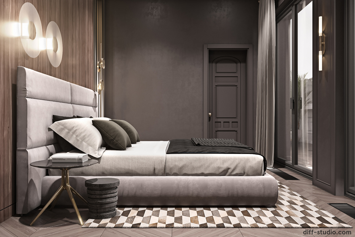 莫斯科 5 米高挑公寓丨俄罗斯莫斯科-27