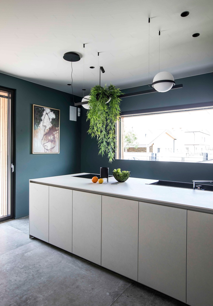 极简奢华公寓设计,柔和曲线与古董图纹的完美结合-5