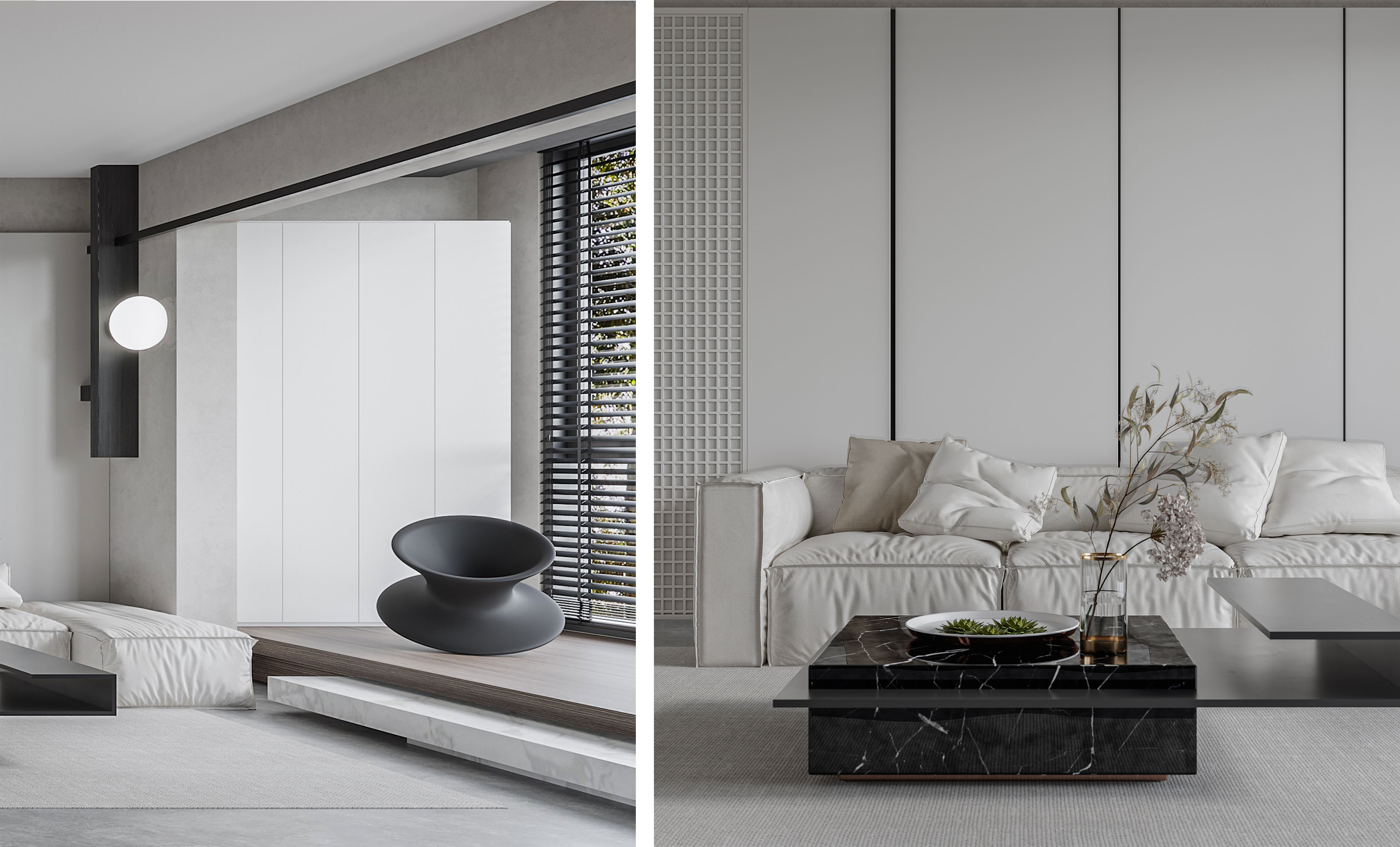 慢活温煦的灰度空间-15