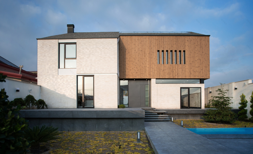 融合木与砖的 Koohsar Villa 设计-1