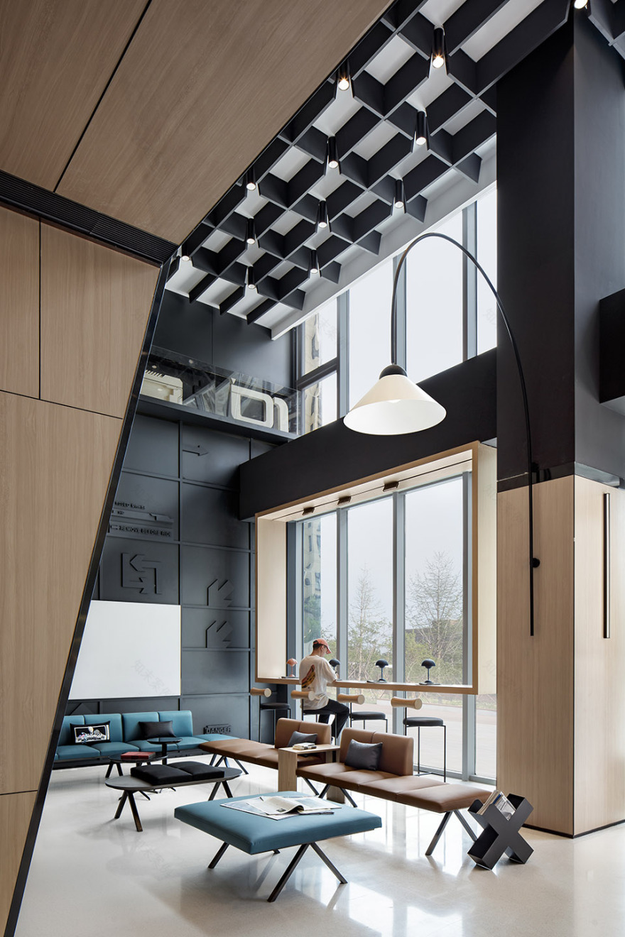 路劲隽寓公寓大堂丨中国上海丨MOD墨设设计-113