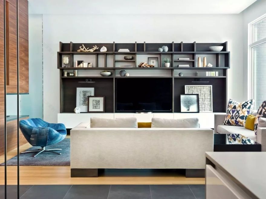 高级黑的艺术 | 芝加哥设计工作室的精致家居-58