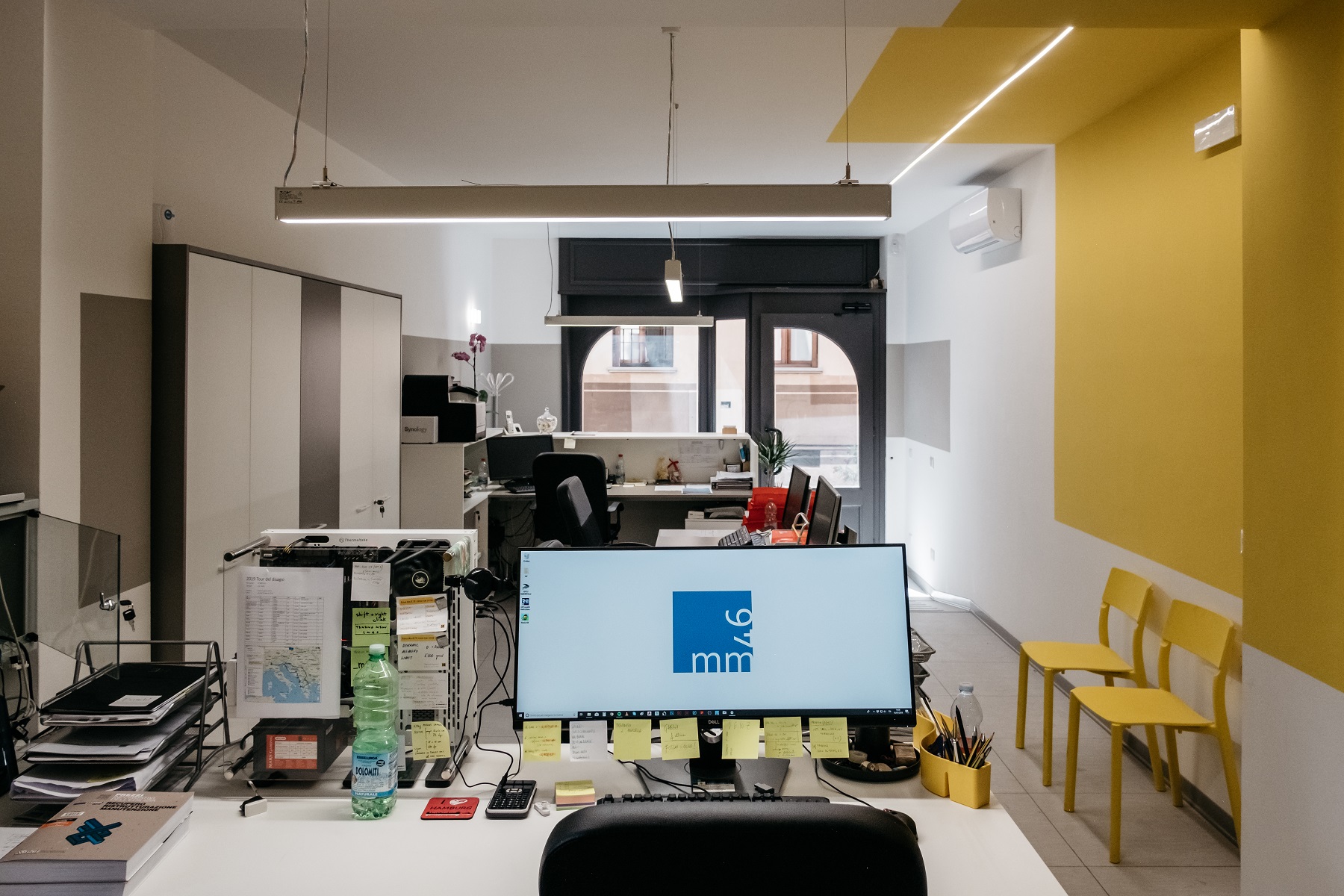 米兰 Carugate 小办公室翻新设计-4