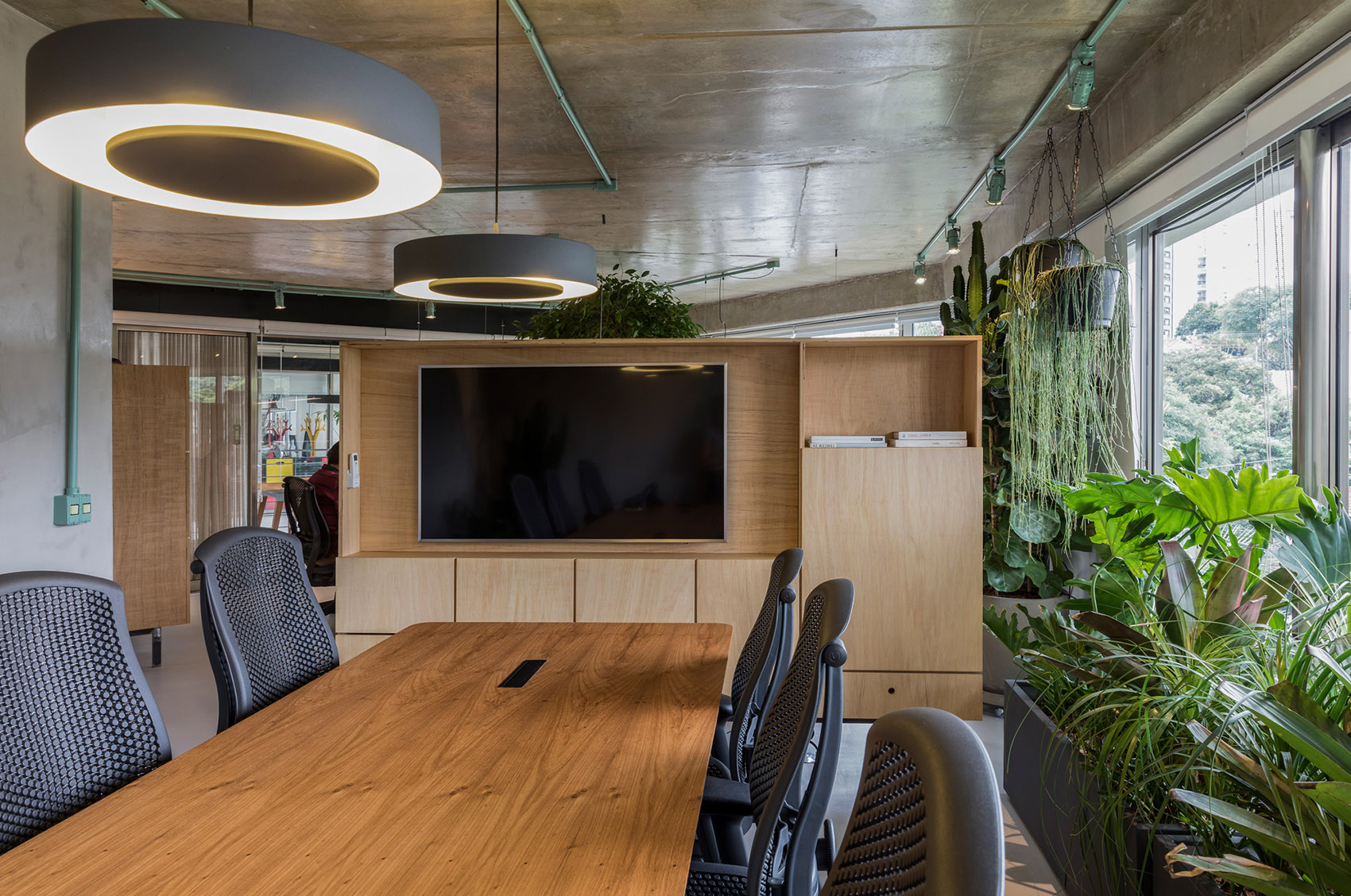 Rizoma办公空间，圣保罗/充满绿意的办公空间-15