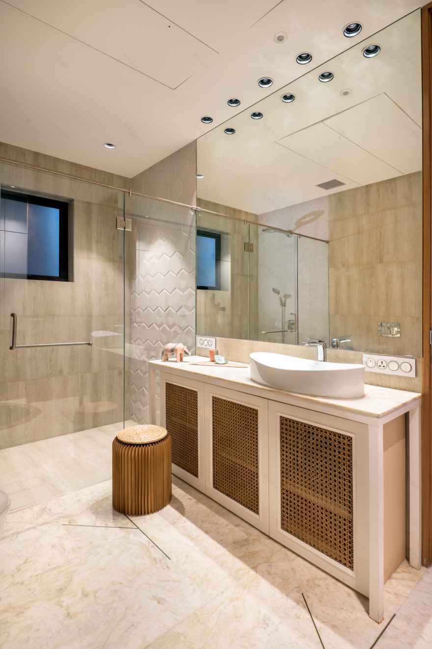 现代别墅融合印度元素,独特设计展现别样风情-19