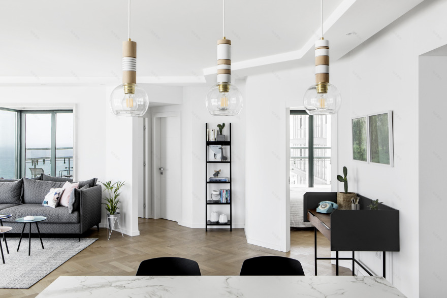 特拉维夫海景公寓的现代翻新-11