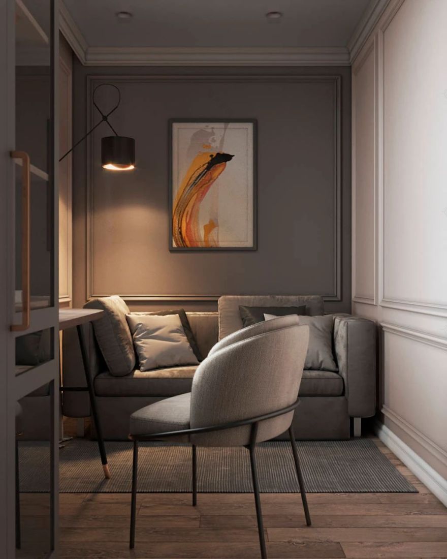 Mossebo 设计团队打造大气一居室,古典与现代完美融合-66