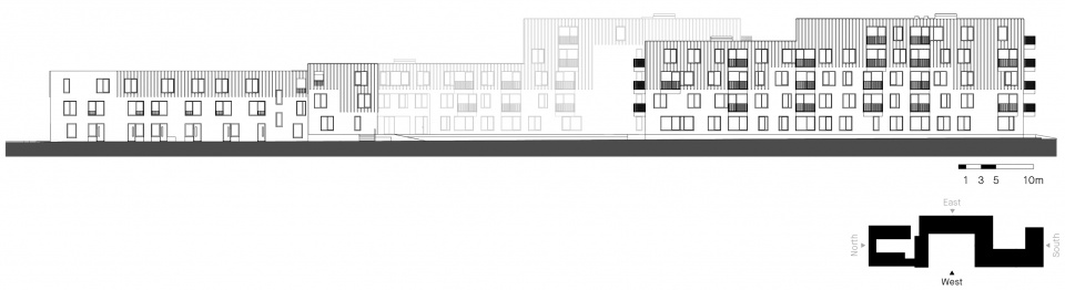 休姆Leaf街住宅综合体，曼彻斯特/经济适用房同样应该美观而宜居-35