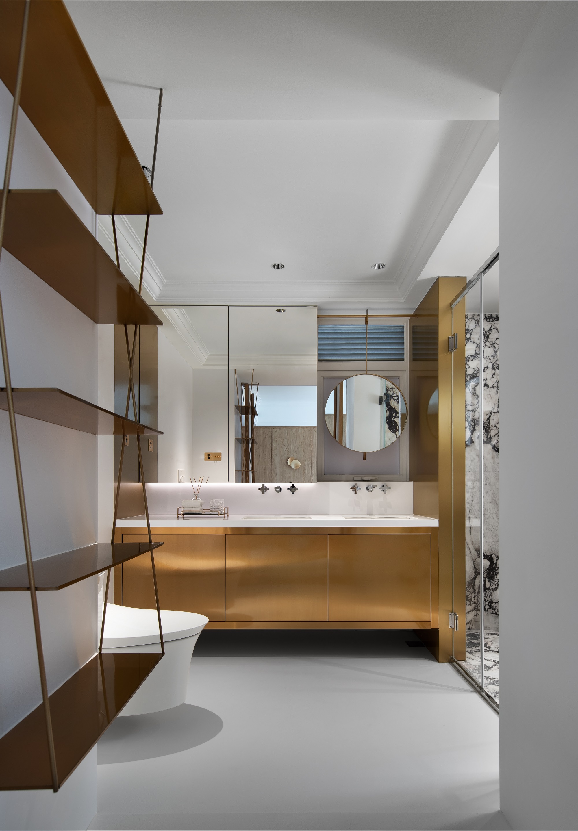 法式浪漫与现代空间的完美融合·东海国际公寓 148㎡设计案例-36