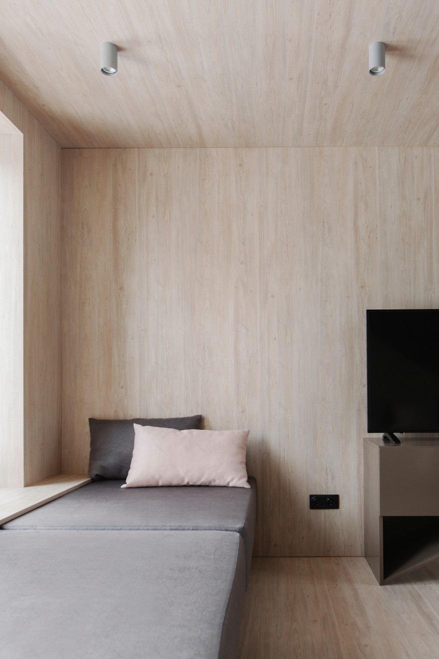 迷你空间大变奏 | 20 平米客厅的巧妙分区设计-8