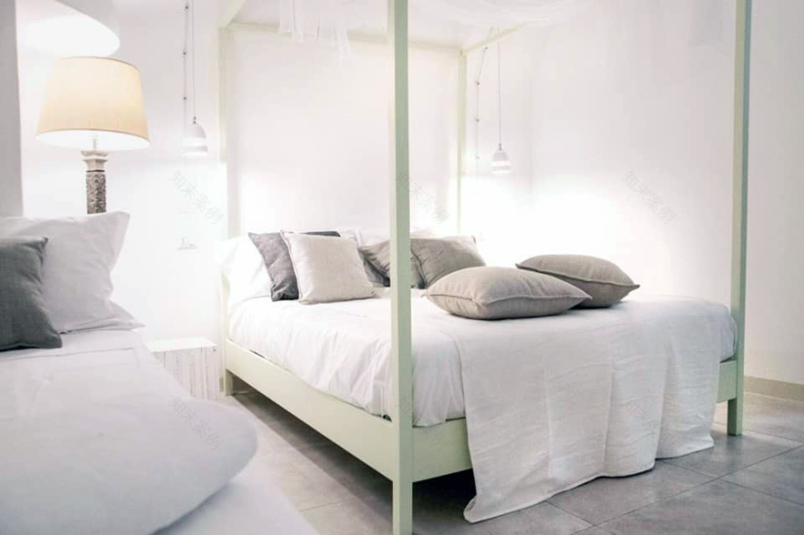 白色放松的意大利古堡公寓改造-1