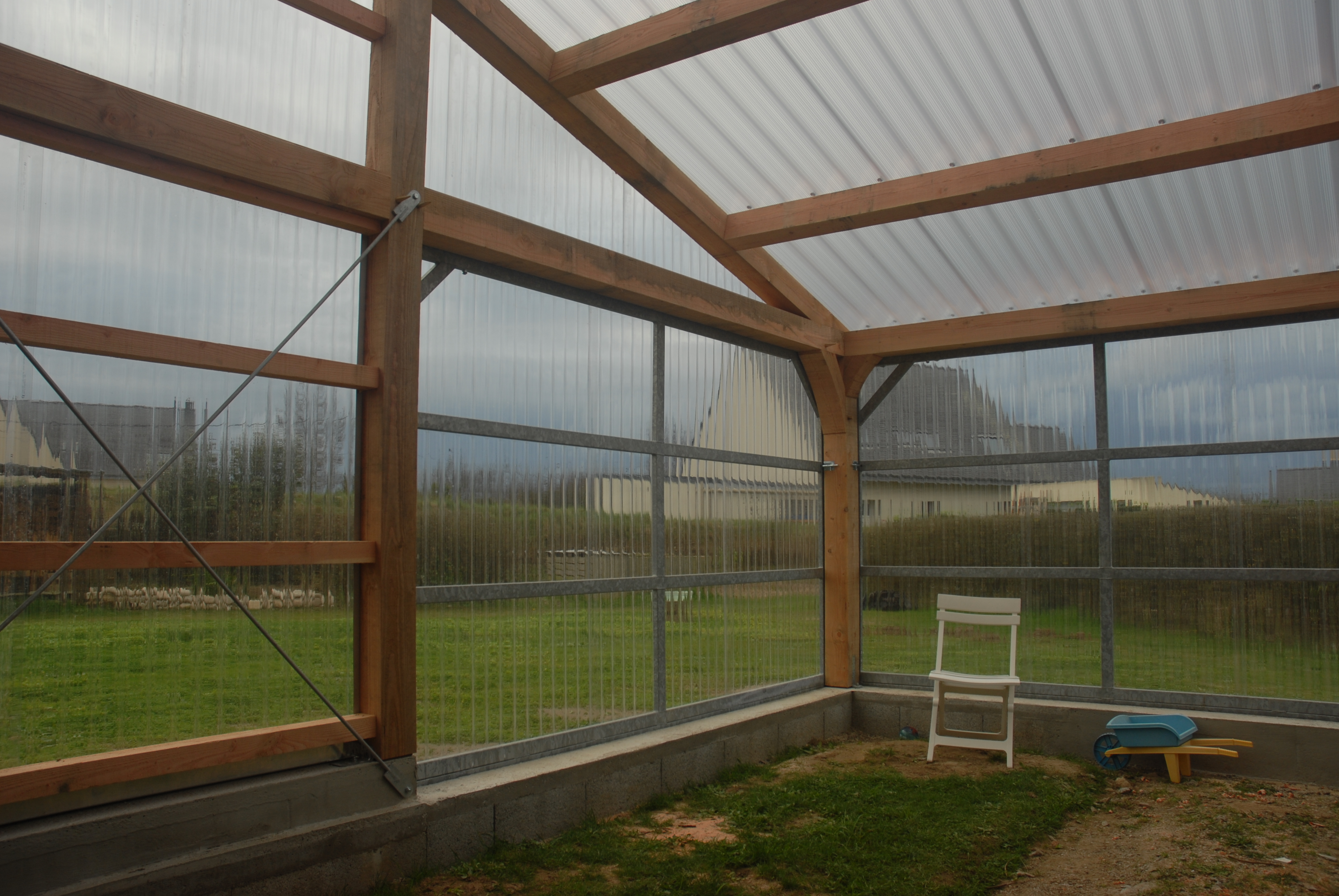 法式乡村别墅的生态温室改造-7