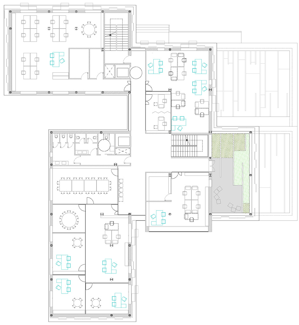 Malaga 红十字协会办公总部丨西班牙丨endosdedos® architecture-70