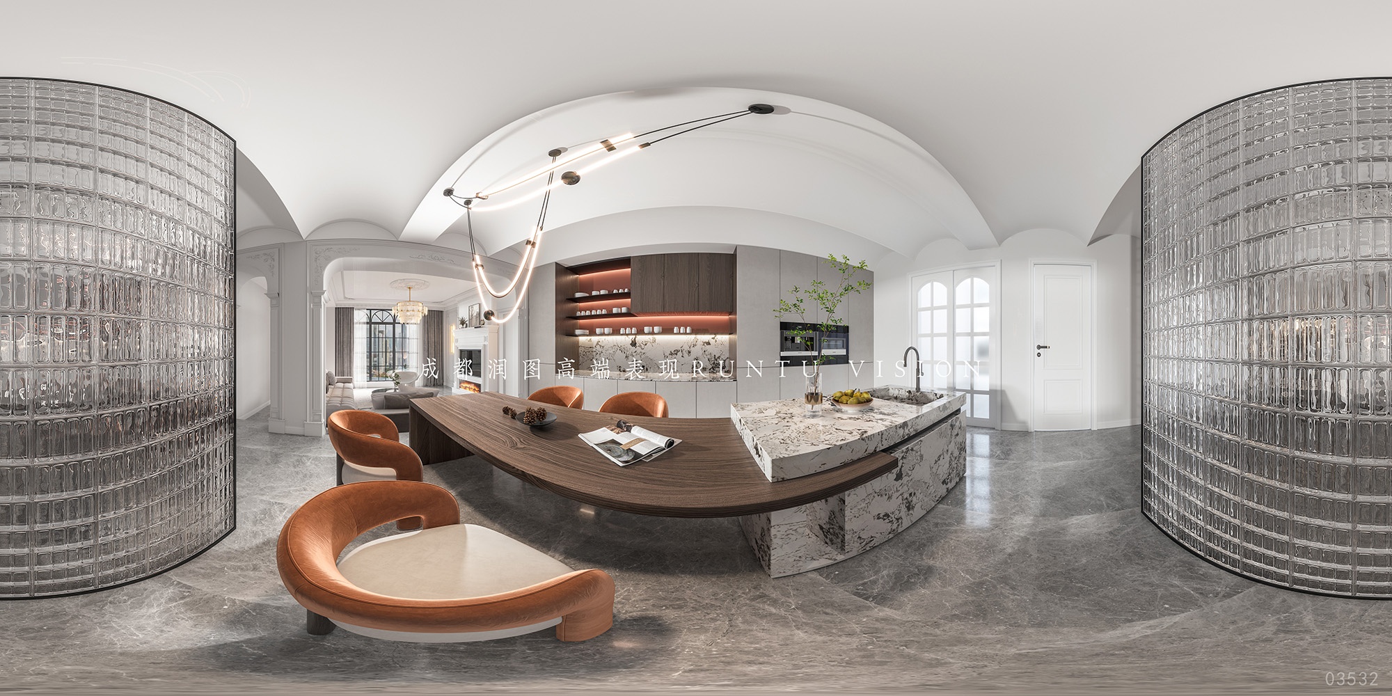 金色稻田家装设计丨中国成都丨润图设计-46