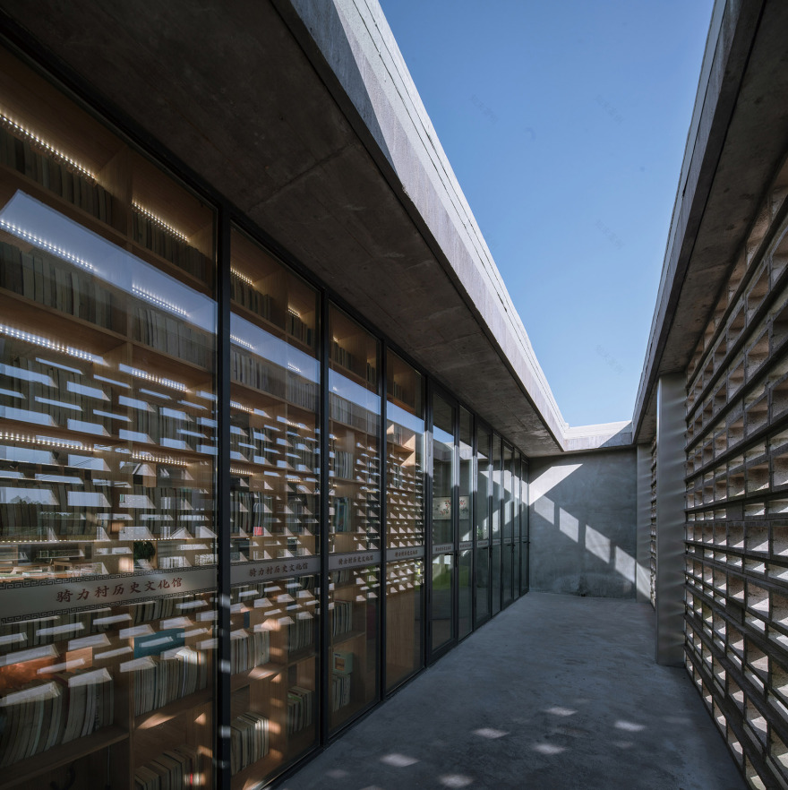 骑力村党群中心 | 传统与现代融合的乡村文化生活新地标-40