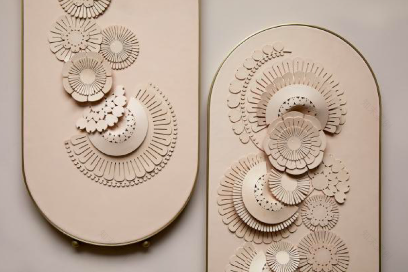 皮雕工艺在室内墙面设计中的应用-2