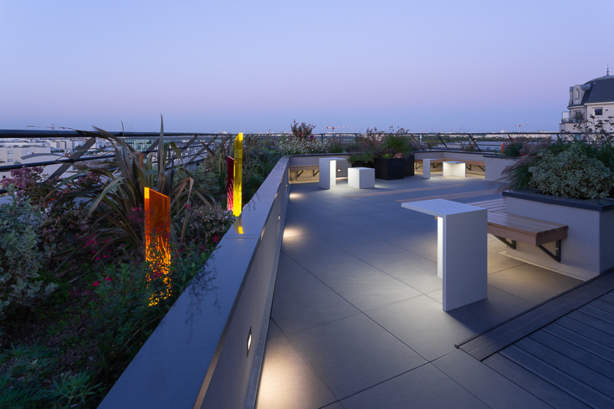 重塑露台空间,打造办公室绿色休闲区-10