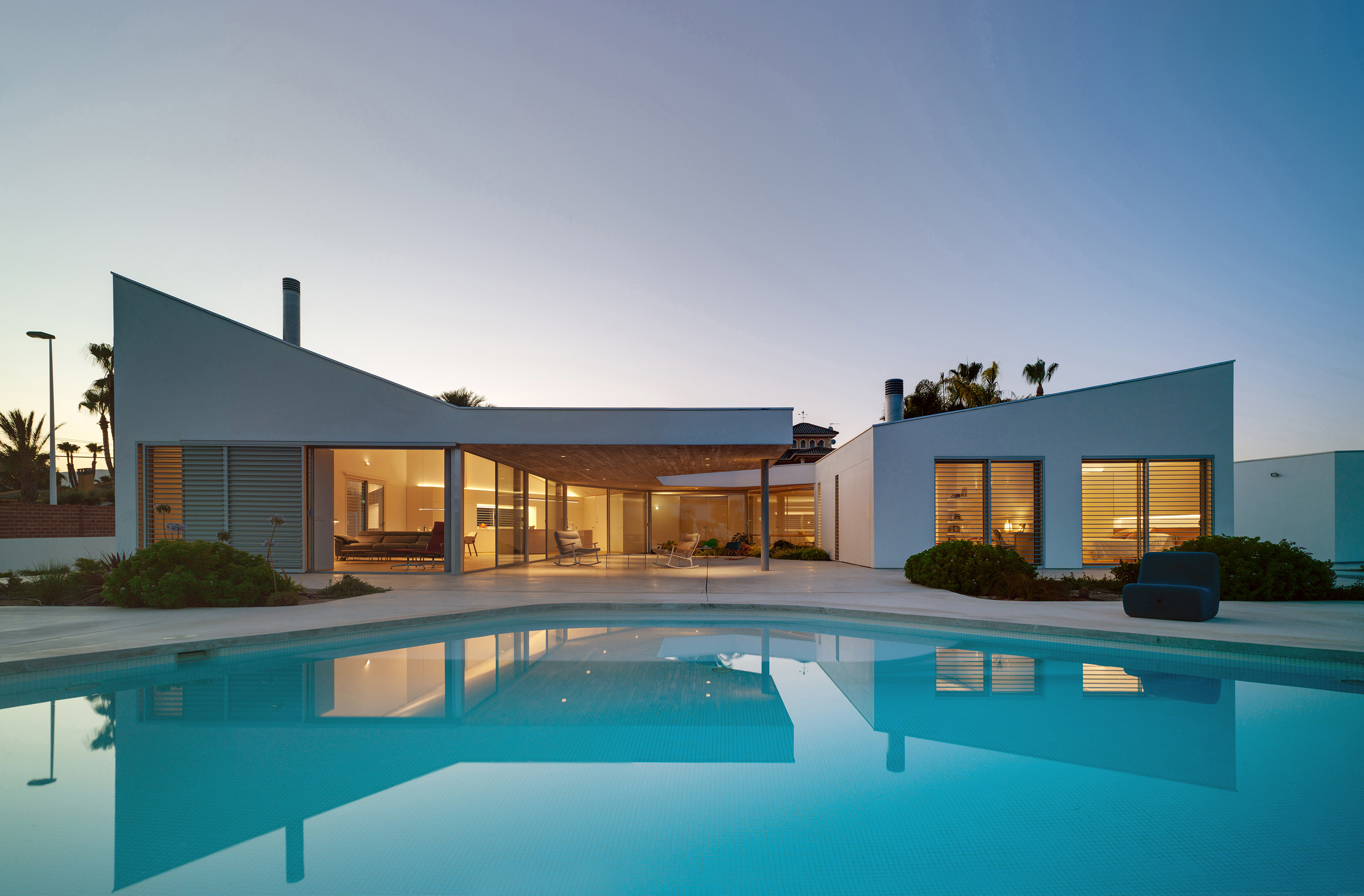 融合传统与现代的“阴与阳”别墅设计-52